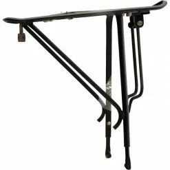 Avenue Bagagebærer Med Klap 28-29" Mat Sort