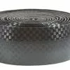 Wag Ebon Sort Styrbånd I Carbon Look Med Gel -Fizik Salgsbutik Carbontape130515