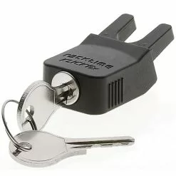 Racktime Snapit Adapter Lås Sort