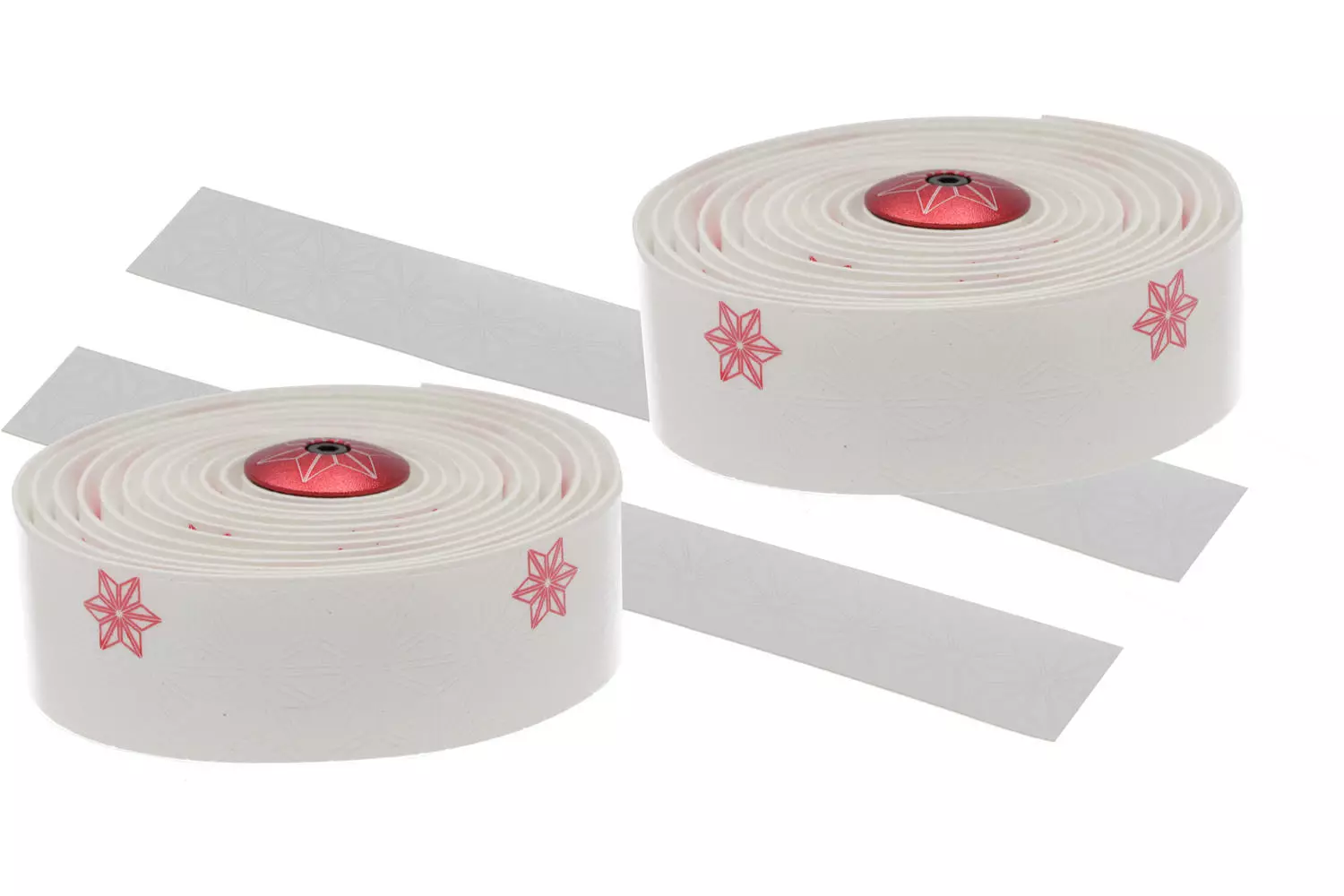 Supacaz Styrbånd Galaxy Hvid/Rød 3 Supacaz Styrbånd Galaxy Hvid/Rød