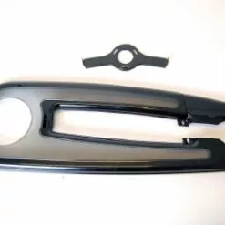 Kædeskærm Til 38T Sort